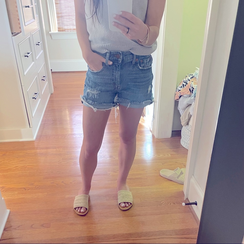 Madewell denim shorts